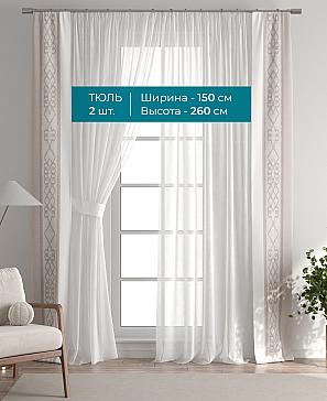 Тюль с декоративными подхватами «Лабрист - 232» | фото 3