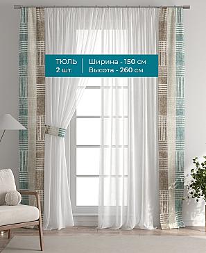 Тюль с декоративными подхватами «Лабрист - 261» | фото 3