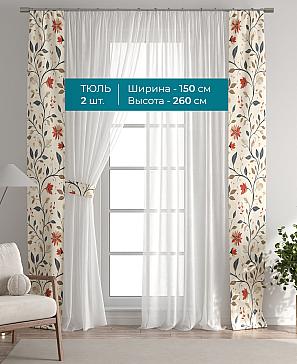 Тюль с декоративными подхватами «Лабрист - 262» | фото 3