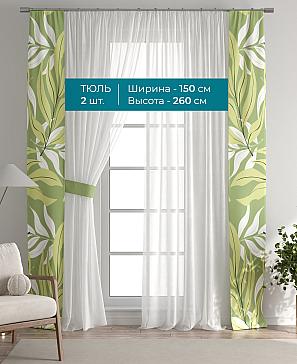 Тюль с декоративными подхватами «Лабрист - 263» | фото 3