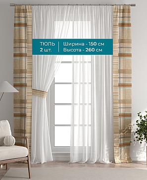 Тюль с декоративными подхватами «Лабрист - 324» | фото 3