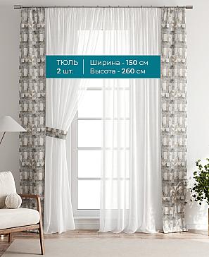 Тюль с декоративными подхватами «Лабрист - 103» | фото 3