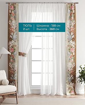 Тюль с декоративными подхватами «Лабрист - 107» | фото 3