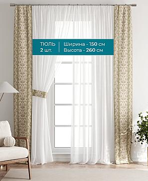 Тюль с декоративными подхватами «Лабрист - 131» | фото 3