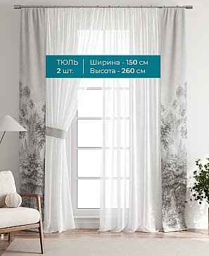 Тюль с декоративными подхватами «Лабрист - 138» | фото 3