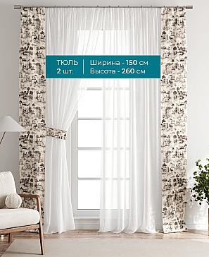 Тюль с декоративными подхватами «Лабрист - 157» | фото 3