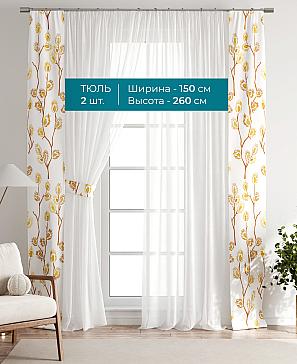 Тюль с декоративными подхватами «Лабрист - 188» | фото 3