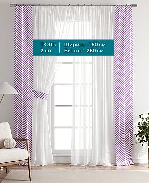 Тюль с декоративными подхватами «Лабрист - 192» | фото 3