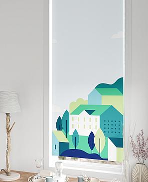 Рулонная штора «Фиреда - 222 - ширина 62 см»