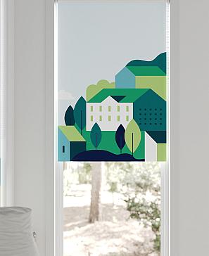 Рулонная штора «Фиреда - 222 - ширина 62 см»