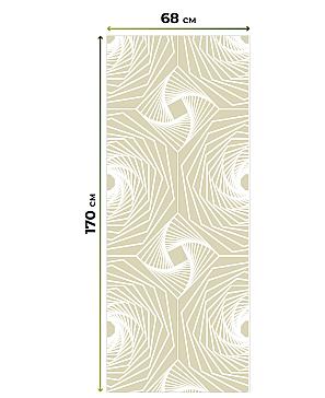 Рулонная штора «Легроса - 203 - ширина 68 см»