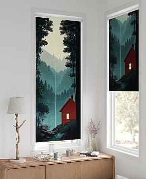 Рулонная штора «Легроса - 226 - ширина 68 см» | фото