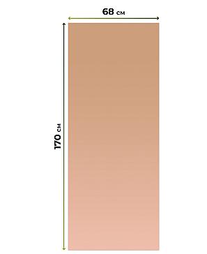 Рулонная штора «Легроса - 246 - ширина 68 см»