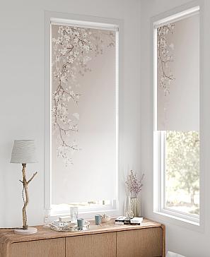 Рулонная штора «Легроса - 254 - ширина 68 см» | фото