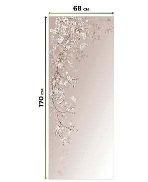 Рулонная штора «Легроса - 254 - ширина 68 см»