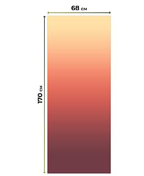 Рулонная штора «Легроса - 270 - ширина 68 см»