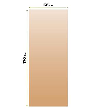Рулонная штора «Легроса - 273 - ширина 68 см»
