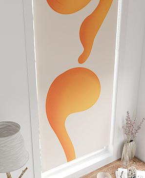 Рулонная штора «Легроса - 295 - ширина 68 см»