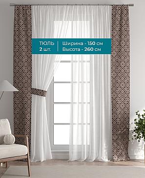 Тюль с декоративными подхватами «Лабрист - 336» | фото 3