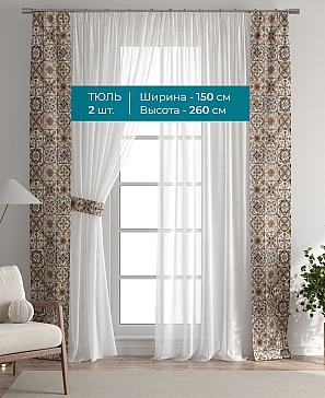 Тюль с декоративными подхватами «Лабрист - 340» | фото 3