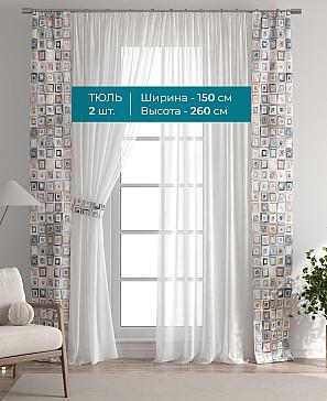 Тюль с декоративными подхватами «Лабрист - 362» | фото 3