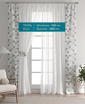 Тюль с декоративными подхватами «Лабрист - 363» | фото 3