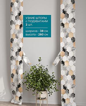 Тюль с декоративными подхватами «Лабрист - 368» | фото 2