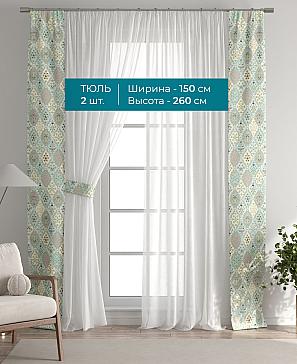 Тюль с декоративными подхватами «Лабрист - 377» | фото 3