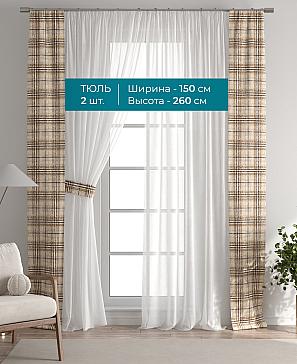 Тюль с декоративными подхватами «Лабрист - 379» | фото 3