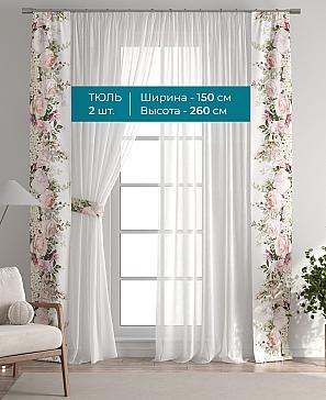 Тюль с декоративными подхватами «Лабрист - 398» | фото 3