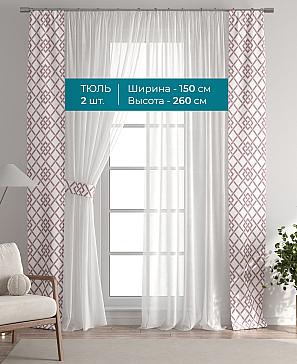 Тюль с декоративными подхватами «Лабрист - 403» | фото 3