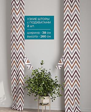 Тюль с декоративными подхватами «Лабрист - 407» | фото 2