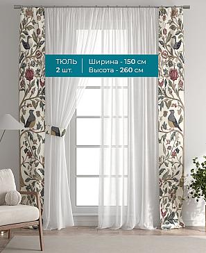 Тюль с декоративными подхватами «Лабрист - 412» | фото 3