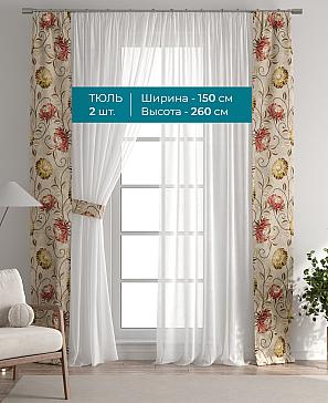 Тюль с декоративными подхватами «Лабрист - 413» | фото 3