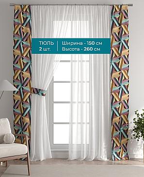 Тюль с декоративными подхватами «Лабрист - 422» | фото 3