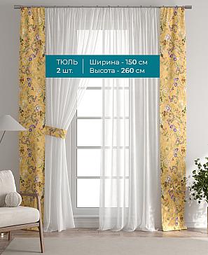 Тюль с декоративными подхватами «Лабрист - 428» | фото 3