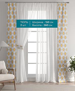 Тюль с декоративными подхватами «Лабрист - 439» | фото 3