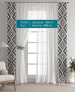 Тюль с декоративными подхватами «Лабрист - 444» | фото 3