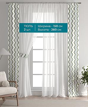 Тюль с декоративными подхватами «Лабрист - 450» | фото 3