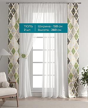 Тюль с декоративными подхватами «Лабрист - 451» | фото 3