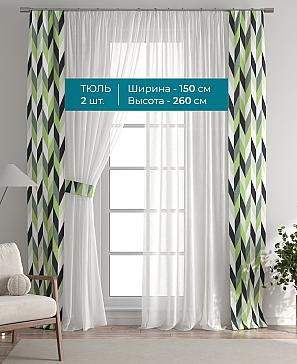 Тюль с декоративными подхватами «Лабрист - 452» | фото 3