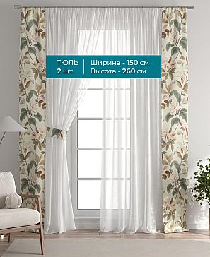 Тюль с декоративными подхватами «Лабрист - 458» | фото 3