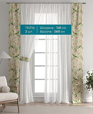 Тюль с декоративными подхватами «Лабрист - 466» | фото 3