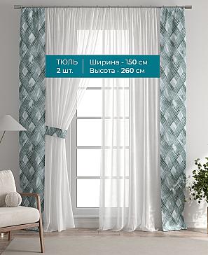 Тюль с декоративными подхватами «Лабрист - 474» | фото 3