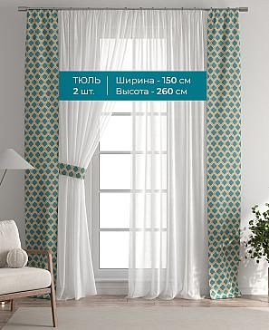 Тюль с декоративными подхватами «Лабрист - 477» | фото 3