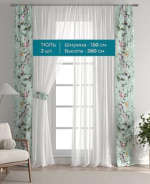 Тюль с декоративными подхватами «Лабрист - 485» | фото 3