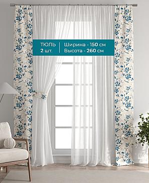 Тюль с декоративными подхватами «Лабрист - 489» | фото 3