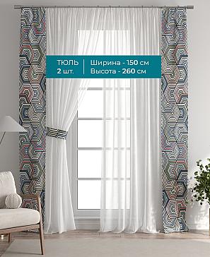 Тюль с декоративными подхватами «Лабрист - 498» | фото 3