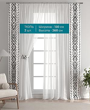 Тюль с декоративными подхватами «Лабрист - 504» | фото 3