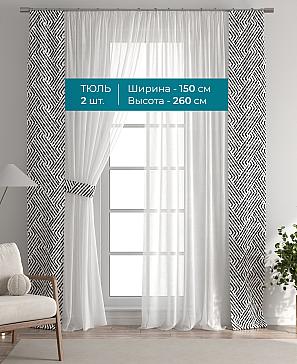 Тюль с декоративными подхватами «Лабрист - 514» | фото 3